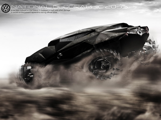 Illustration for article titled Introducing the 2035 ZAIRE all-terrain concept car